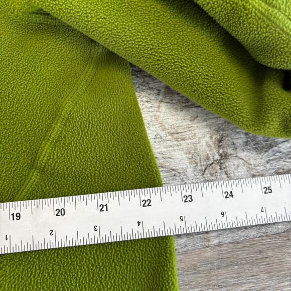 Eddie Bauer First Ascent Green Mens‎ M 1/4 Zip Polartec Fleece Pullover Gorpcore - Picture 6 of 9